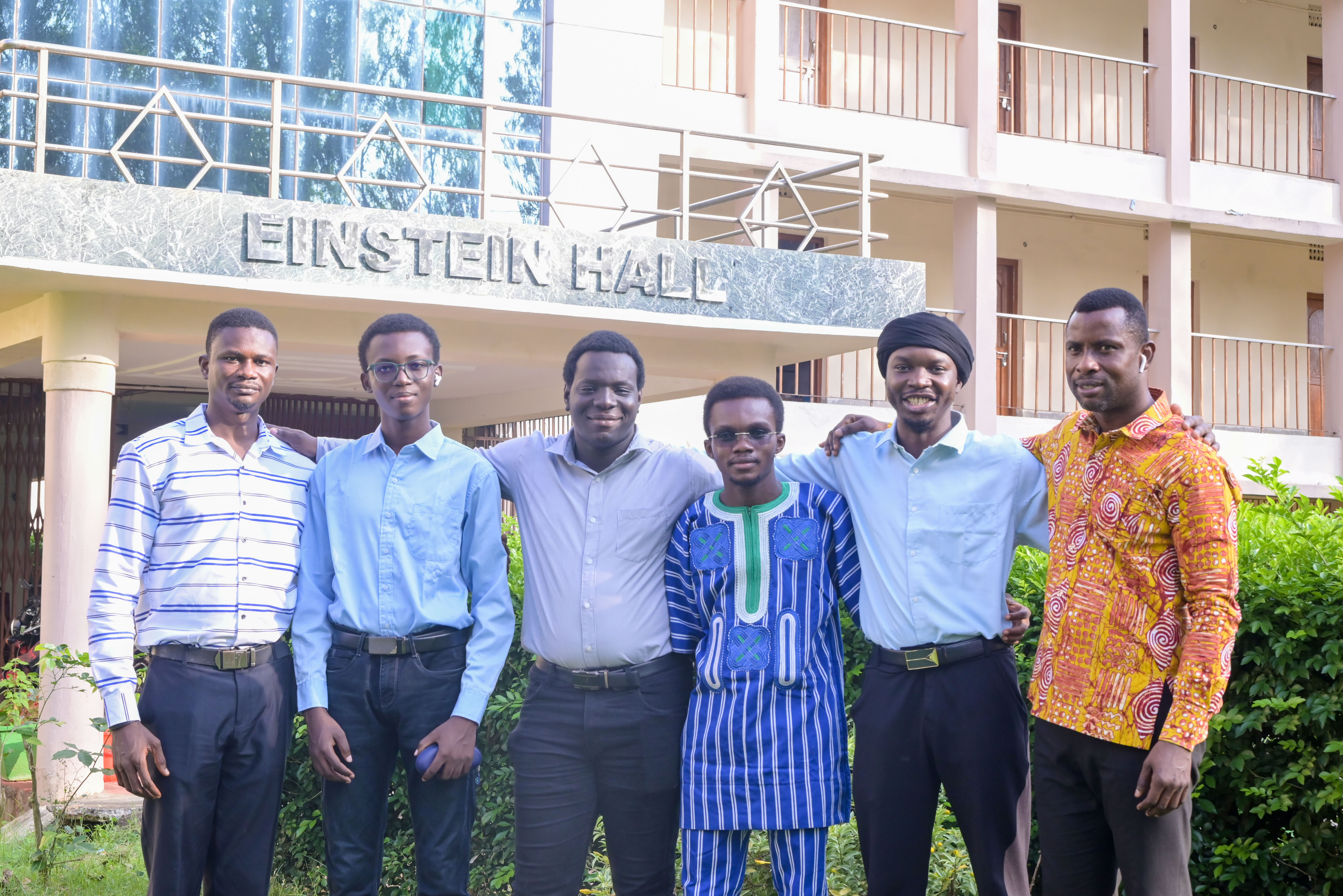 Students on campus